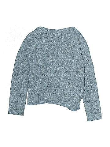 Aqua Long Sleeve T-Shirt (view 2)
