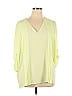 Chaus Green 3/4 Sleeve Blouse Size XL - photo 1