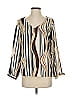 Drew 100% Polyester Ivory 3/4 Sleeve Blouse Size S - photo 1