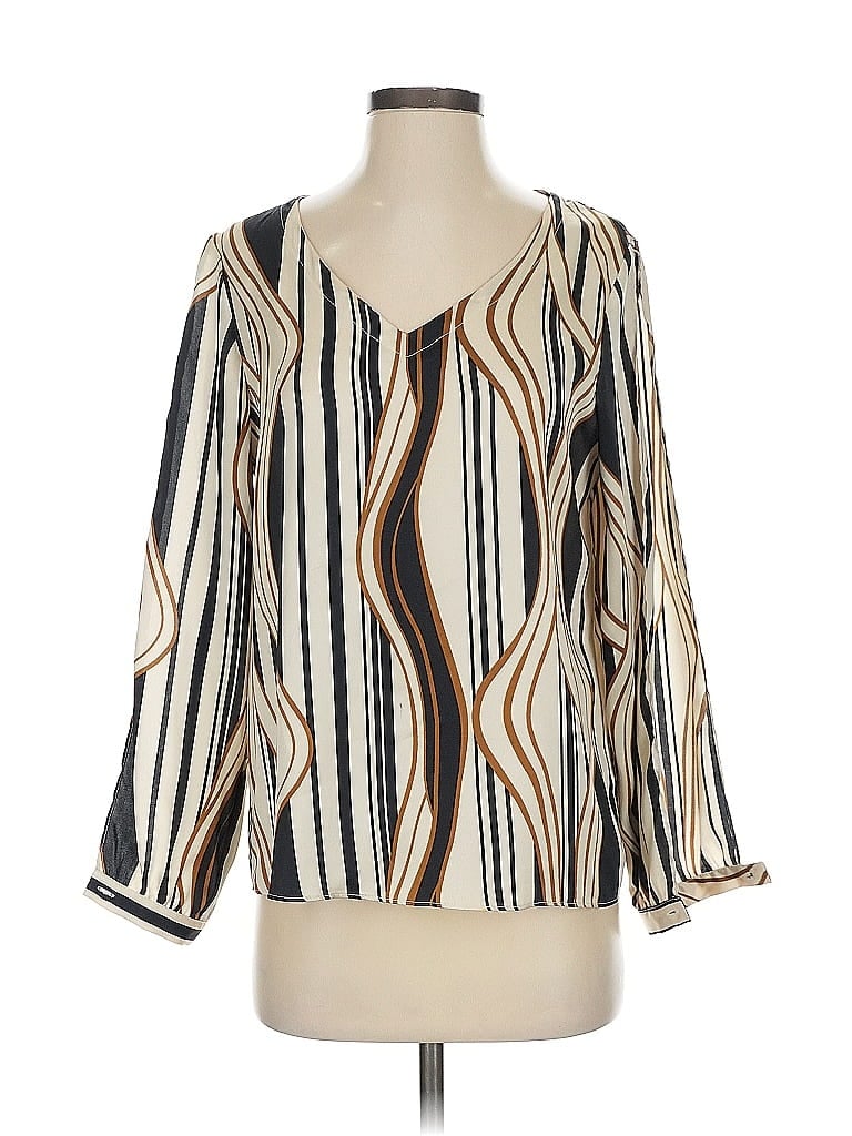 Click to view more detailed imagery on our partner's website Pre-owned Drew 3/4 Sleeve Blouse In White