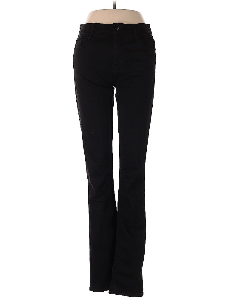 Pre-owned Jen 7 By 7 For All Mankind Jeggings In Black