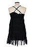FP One 100% Cotton Black Casual Dress Size L - photo 2
