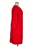 Roaman's Solid Red Casual Dress Size 18 - photo 4
