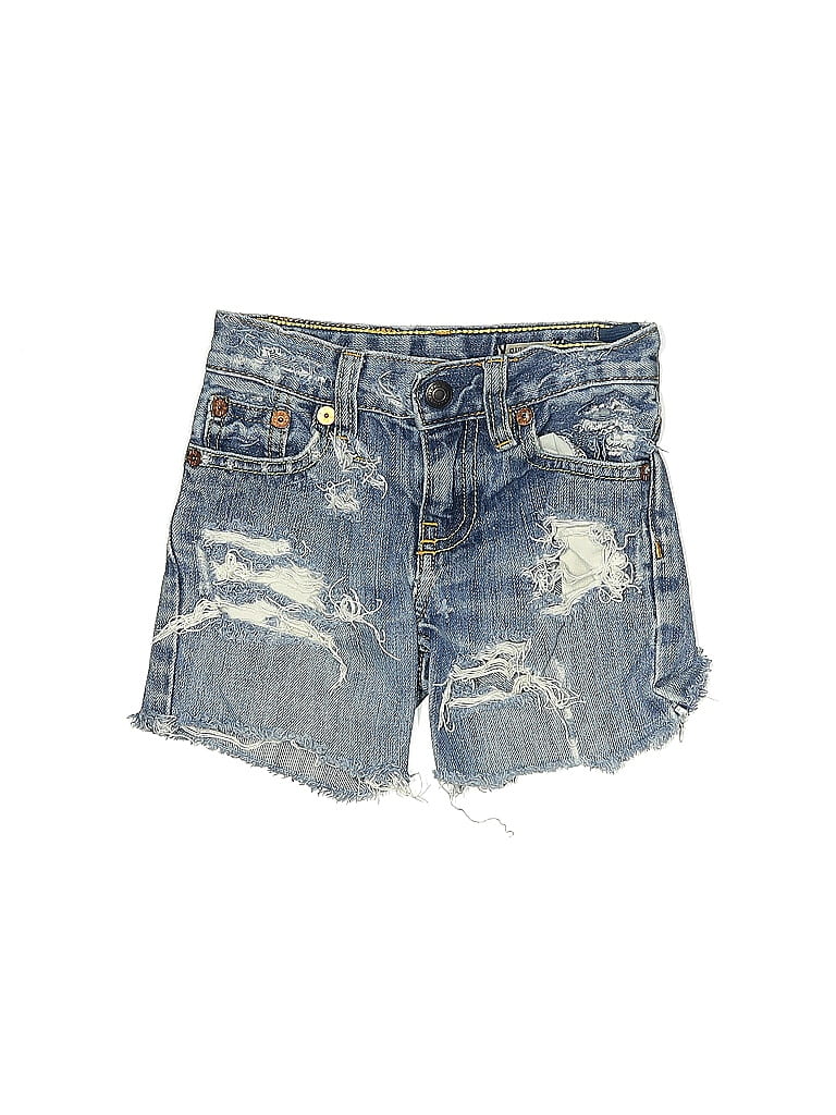 Polo by Ralph Lauren Blue Denim Shorts Size 3T - photo 1