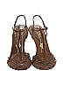 Nicole Miller Collection Brown Heels Size EU 37 1/2 - photo 2