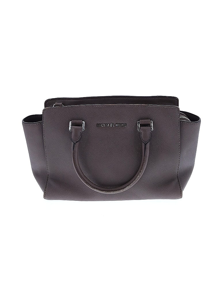 Pre-owned Michael Michael Kors Leather Satchel