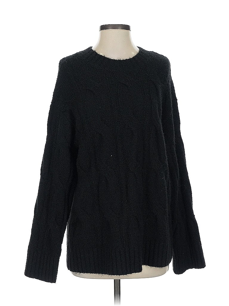 Pre-owned American Eagle Outfitters Pullover Sweater In Black