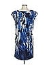 Piazza Sempione Graphic Blue Casual Dress Size EU (IT) 48 / US 12 - photo 1