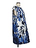 Piazza Sempione Graphic Blue Casual Dress Size EU (IT) 48 / US 12 - photo 4