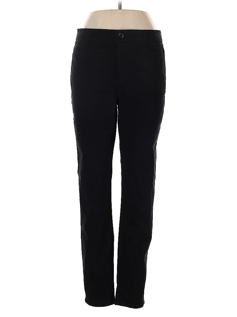 Pre-owned Chaps Casual Pants In Black