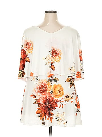 Lily by Firmiana Short Sleeve Blouse (view 2)