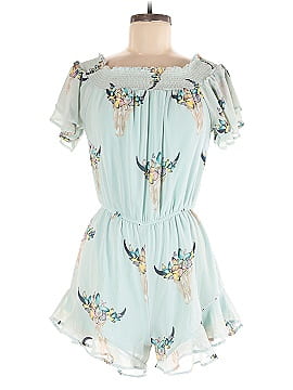 Peach Love Romper (view 1)