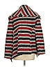 S.Y.L.K. 100% Polyester Stripes Gray Coat Size S - photo 2