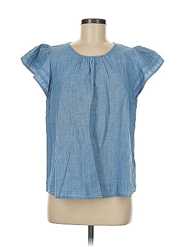 J.Crew Factory Store Short Sleeve Blouse (view 1)