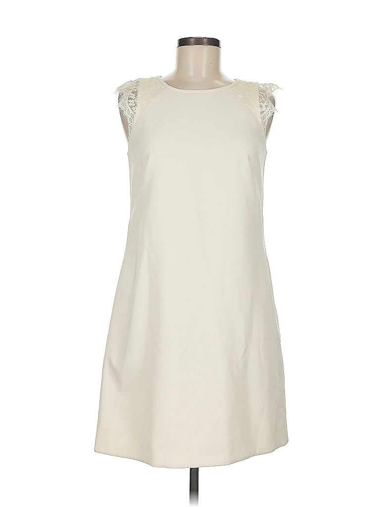 Pre-owned J.crew Factory Store Casual Dress In White