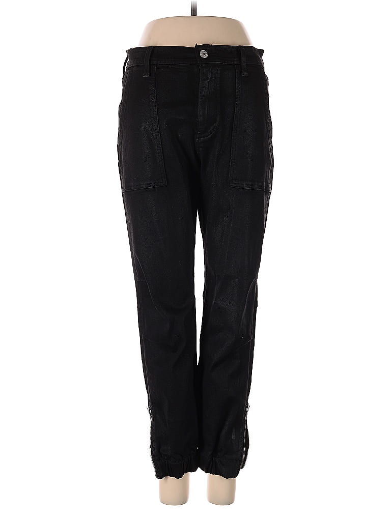 Pre-owned 7 For All Mankind Jeans In Black