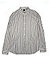 BOSS by HUGO BOSS Stripes Gray Long Sleeve Button-Down Shirt Size L (big kids) - photo 1