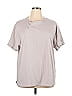 Tilt 100% Cotton Gray Short Sleeve Henley Size XL - photo 1