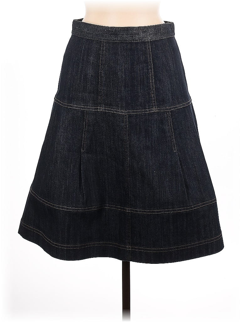 Worth Blue Denim Skirt Size 6 - photo 1