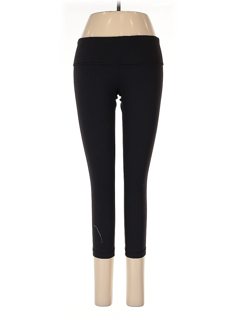 Pre-owned Lululemon Athletica Active Pants In Black