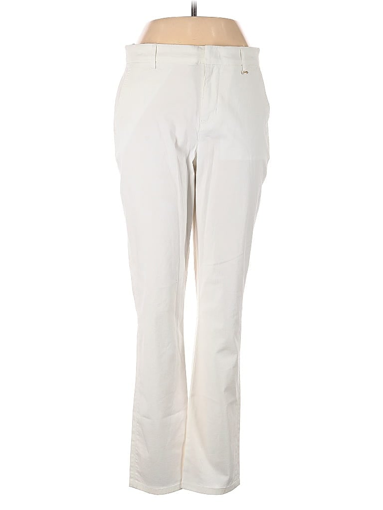 Click to view more detailed imagery on our partner's website Pre-owned Donna Karan Casual Pants In White