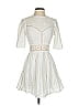 Polly 100% Cotton White Cocktail Dress Size 2 - photo 1