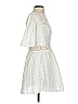 Polly 100% Cotton White Cocktail Dress Size 2 - photo 4