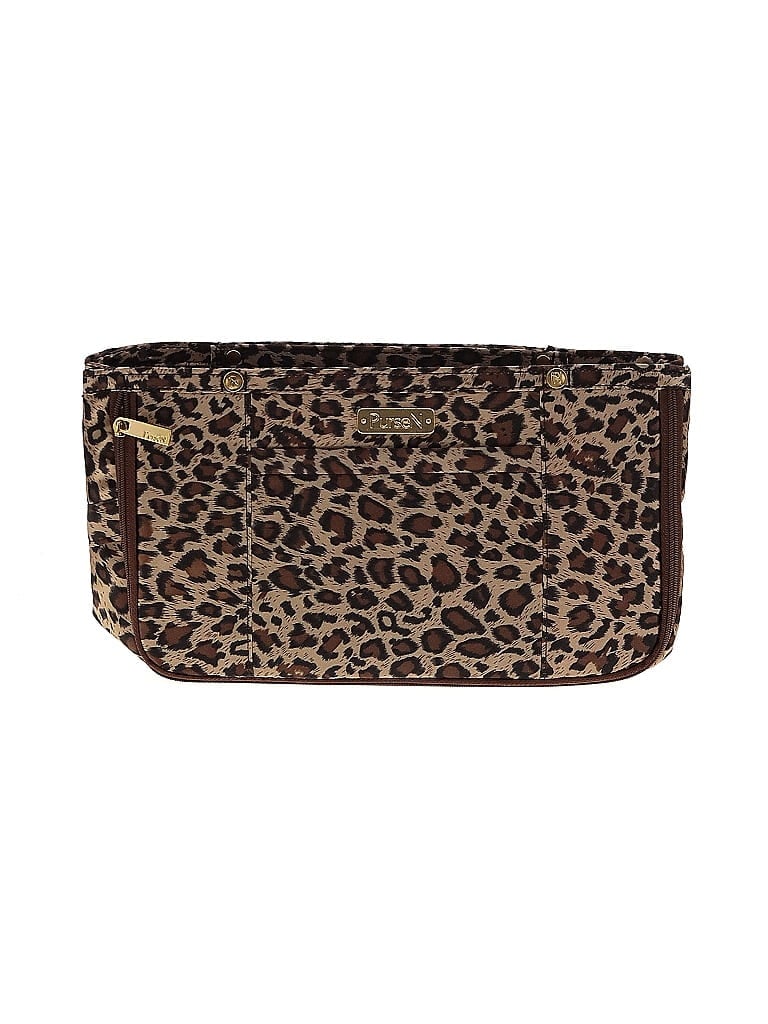 PurseN Animal Print Brown Clutch One size - photo 1