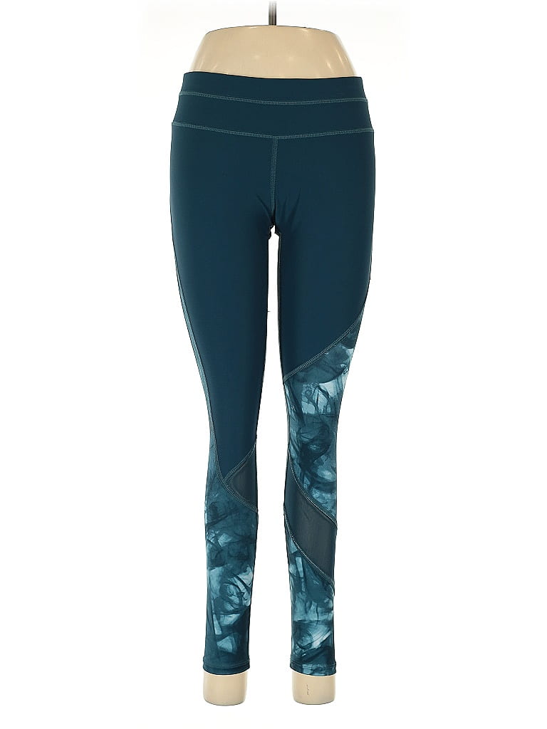 Apana Teal Active Pants Size M - photo 1