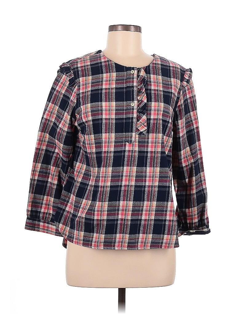 Pre-owned Isabella Sinclair 3/4 Sleeve Blouse In Pink