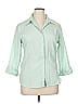 UNITI Green 3/4 Sleeve Blouse Size 1X - photo 1