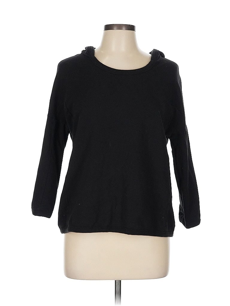 Click to view more detailed imagery on our partner's website Pre-owned Inc International Concepts Pullover Hoodie In Black