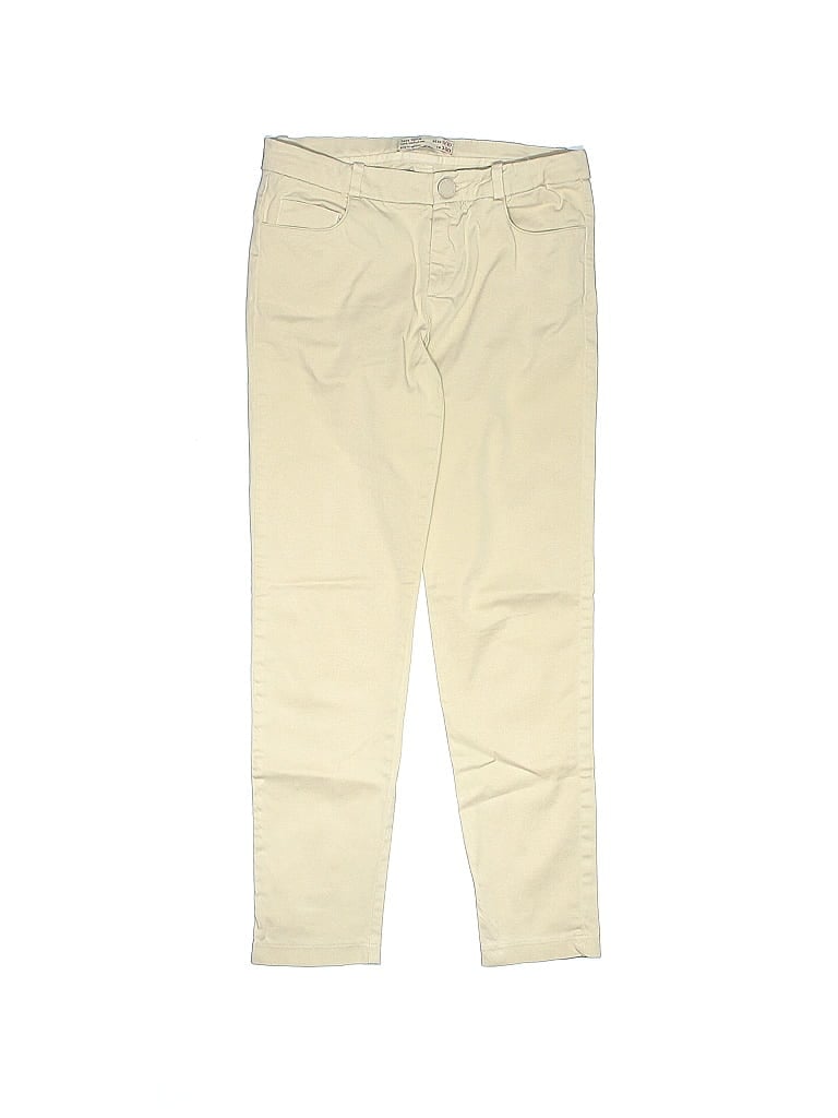 Pre-owned Zara Kids' Khaki Pant In Brown