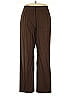 Doncaster Collection Brown Dress Pants Size 18 - photo 1
