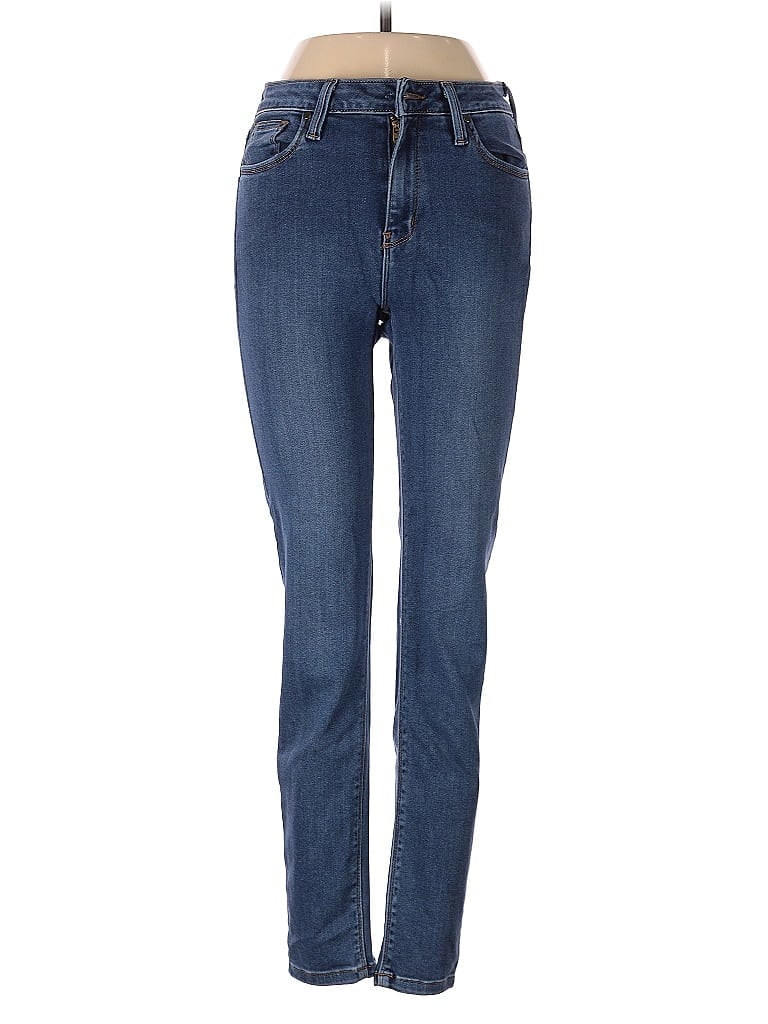 Pre-owned Just Black Jeans In Blue
