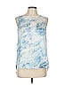 Hard Tail Blue Sleeveless Blouse Size L - photo 1