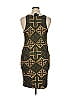 TANO Graphic Brown Cocktail Dress Size XL - photo 2