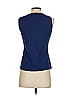 St. John Blue Wool Cardigan Size P (petite) - photo 2