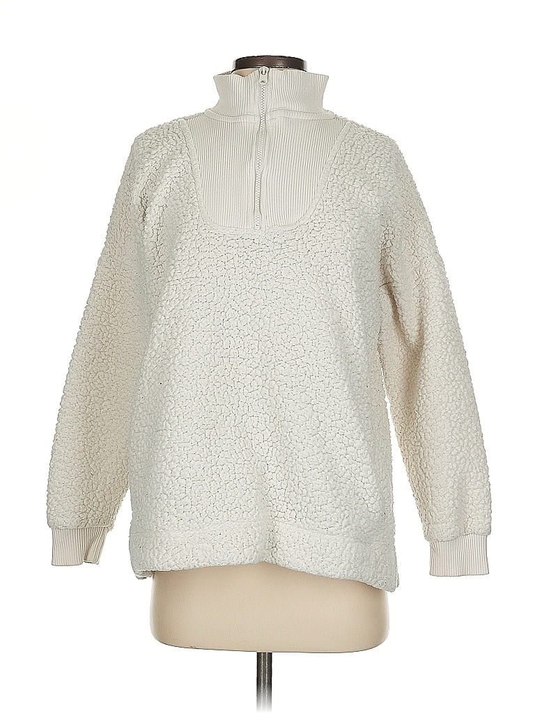 Pre-owned Aerie Pullover Sweater In White