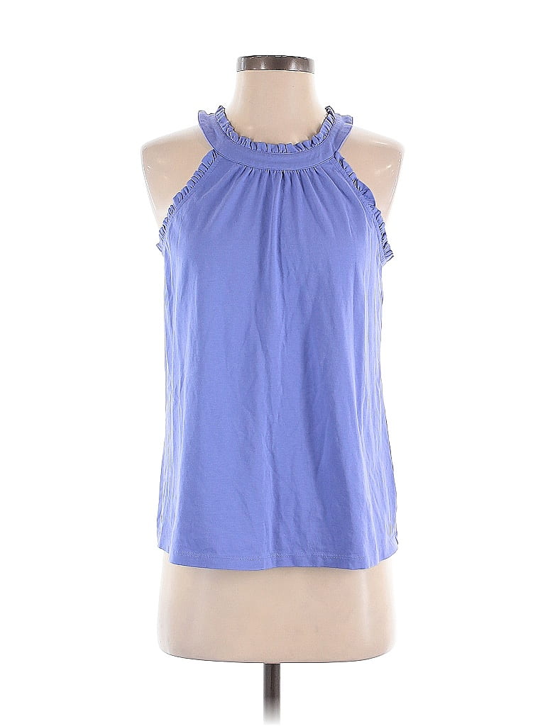Top Sleeveless Designer By Lilly Pulitzer In Blue, Size: S main image 1