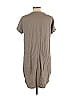 Cloth & Stone 100% Rayon Gray Green Casual Dress Size L - photo 2