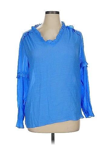 Counterparts Long Sleeve Blouse (view 1)
