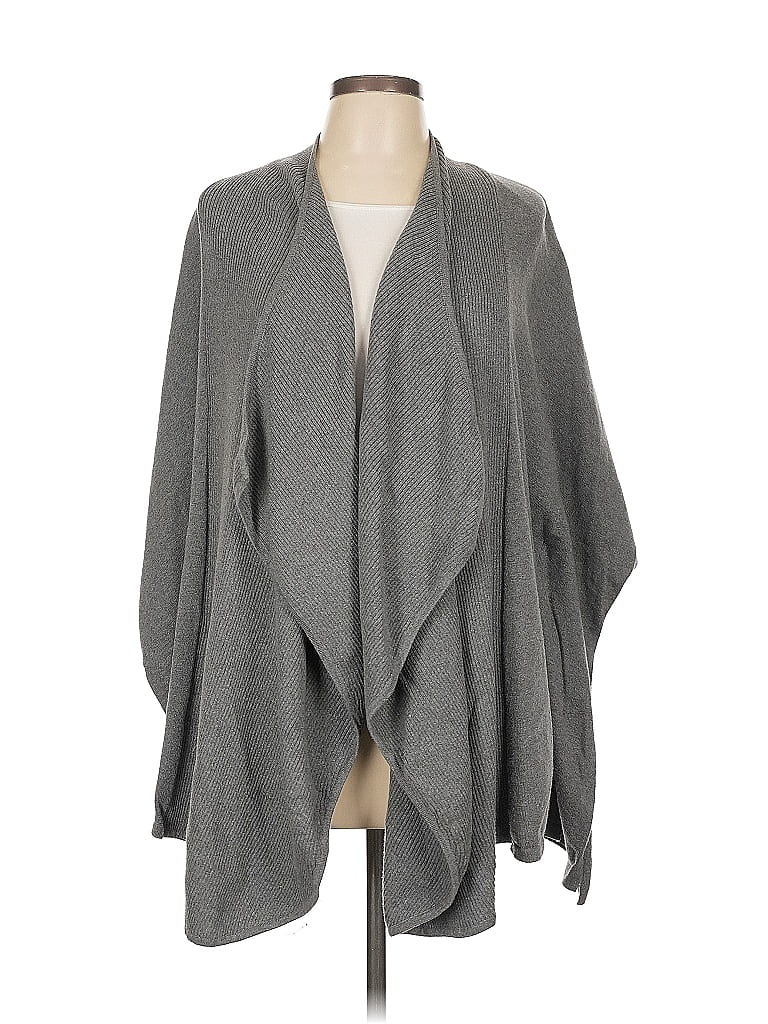 Dana Buchman 100% Cotton Gray Cardigan Size L - photo 1