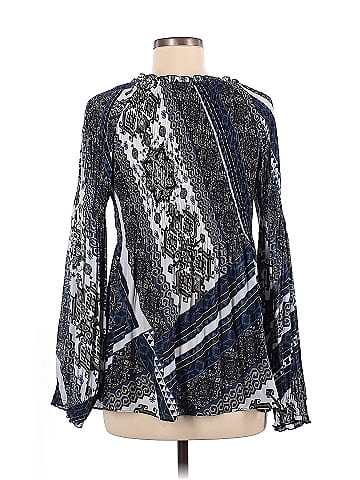 Sharagano Long Sleeve Blouse (view 2)
