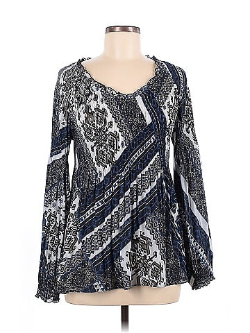 Sharagano Long Sleeve Blouse (view 1)