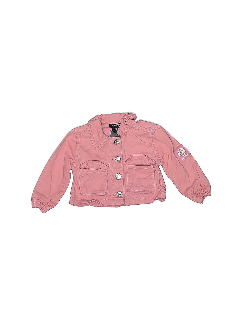 Pre-owned Bebe Babies' Jacket In Pink