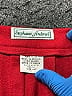 Stephanie Andrews 100% Wool Solid Red Wool Skirt Size 14 (petite) - photo 3