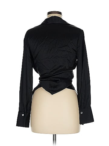 Trina Turk Long Sleeve Silk Top (view 2)