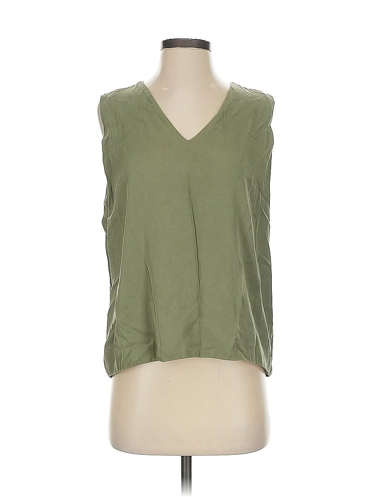 Pre-owned Stelen Sleeveless Blouse In Green