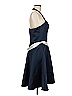 Bill Levkoff 100% Polyester Blue Cocktail Dress Size 14 - photo 4